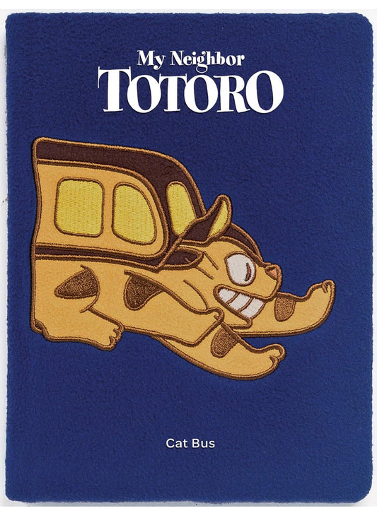 Studio Ghibli My Neighbor Totoro Cat Bus Journal Plush Cover